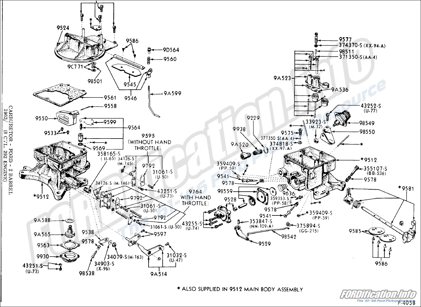 Engine-related Schematics - FORDification.info - The '61-'66 Ford