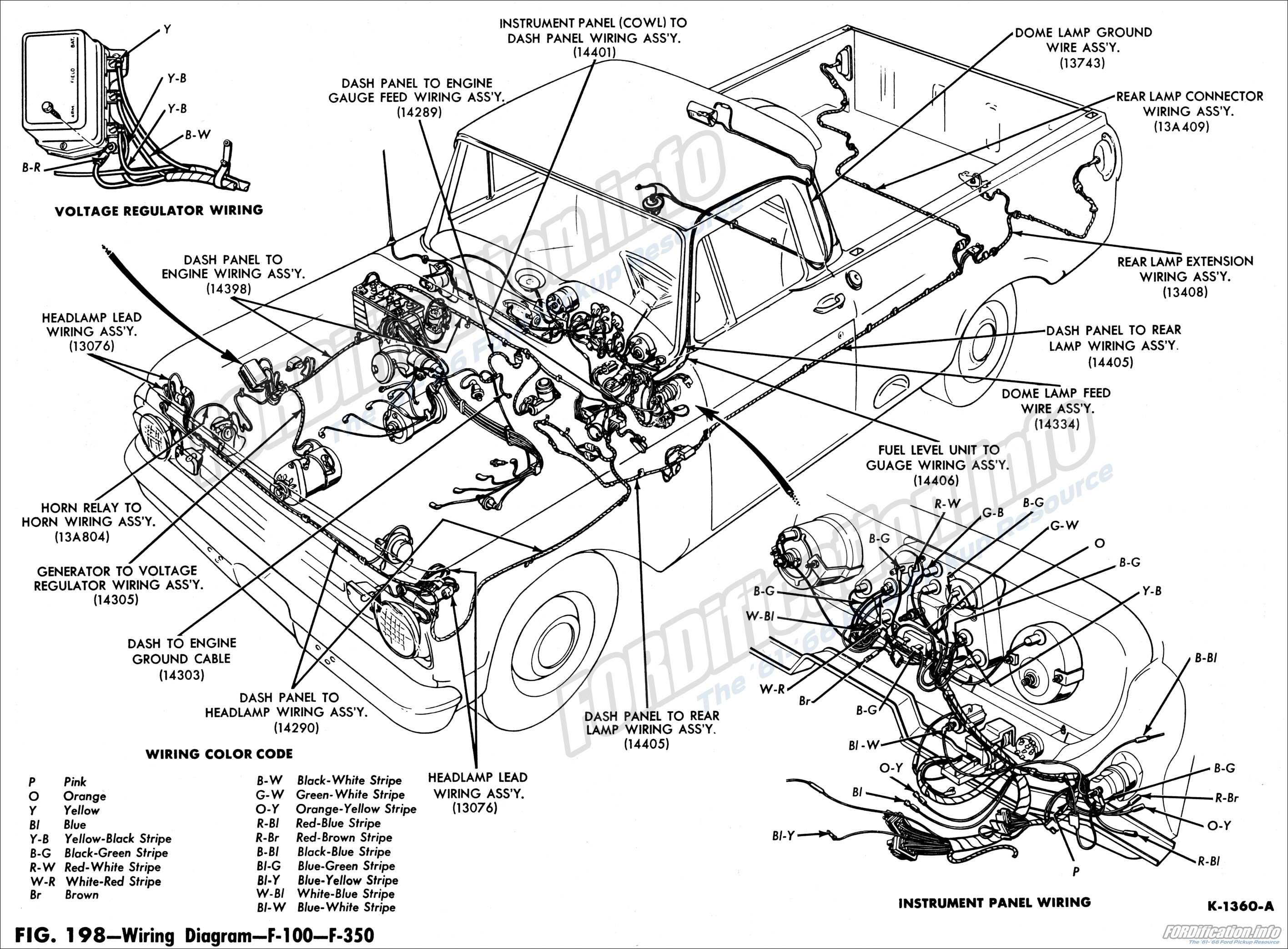 1963 Ford Truck Wiring Diagrams - FORDification.info - The '61-'66 Ford  Pickup Resource  1961 Ford 1.5 Ton Truck Wiring Diagram    FORDification.info