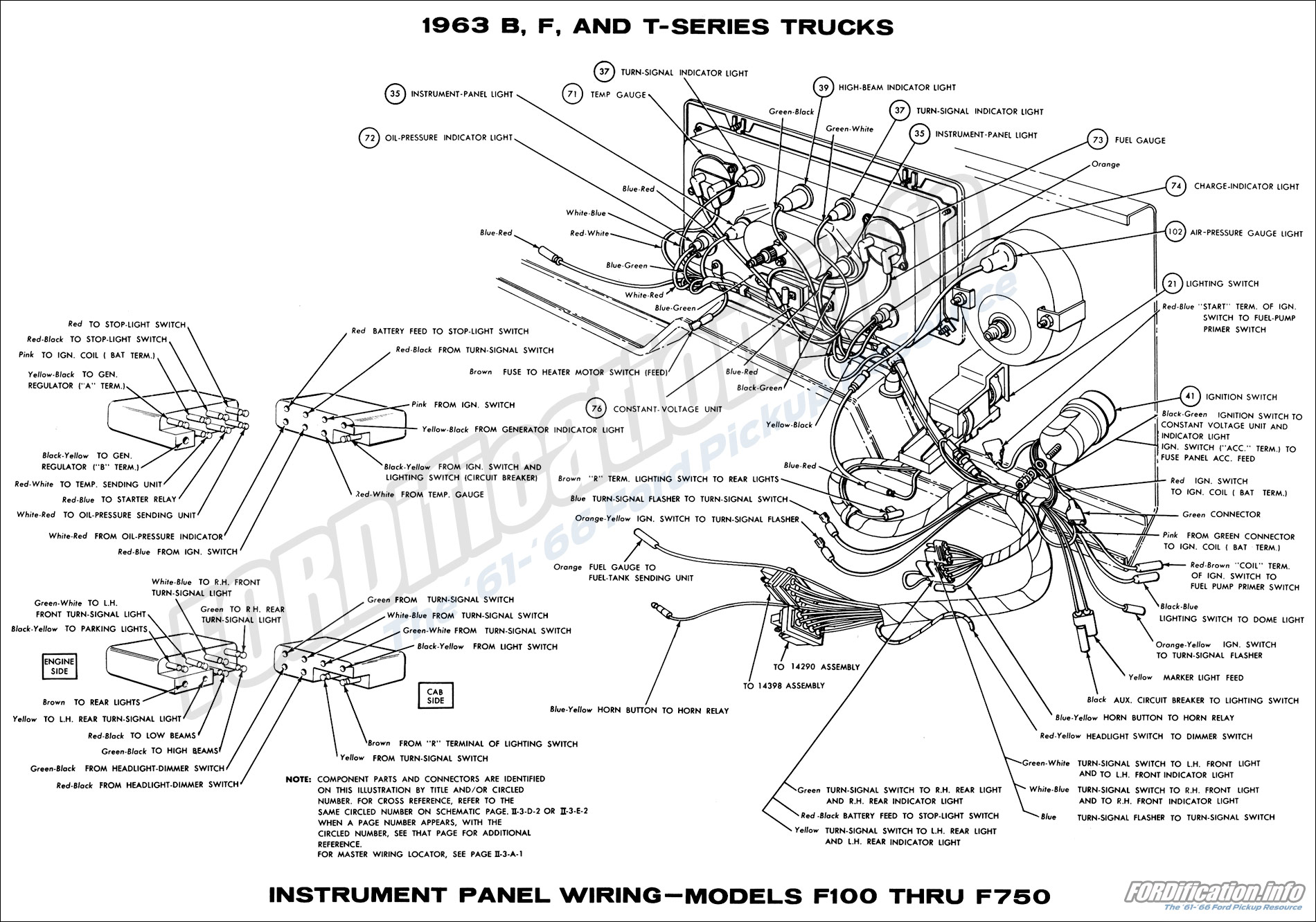 1963 Ford Truck Wiring Diagrams - FORDification.info - The '61-'66 Ford