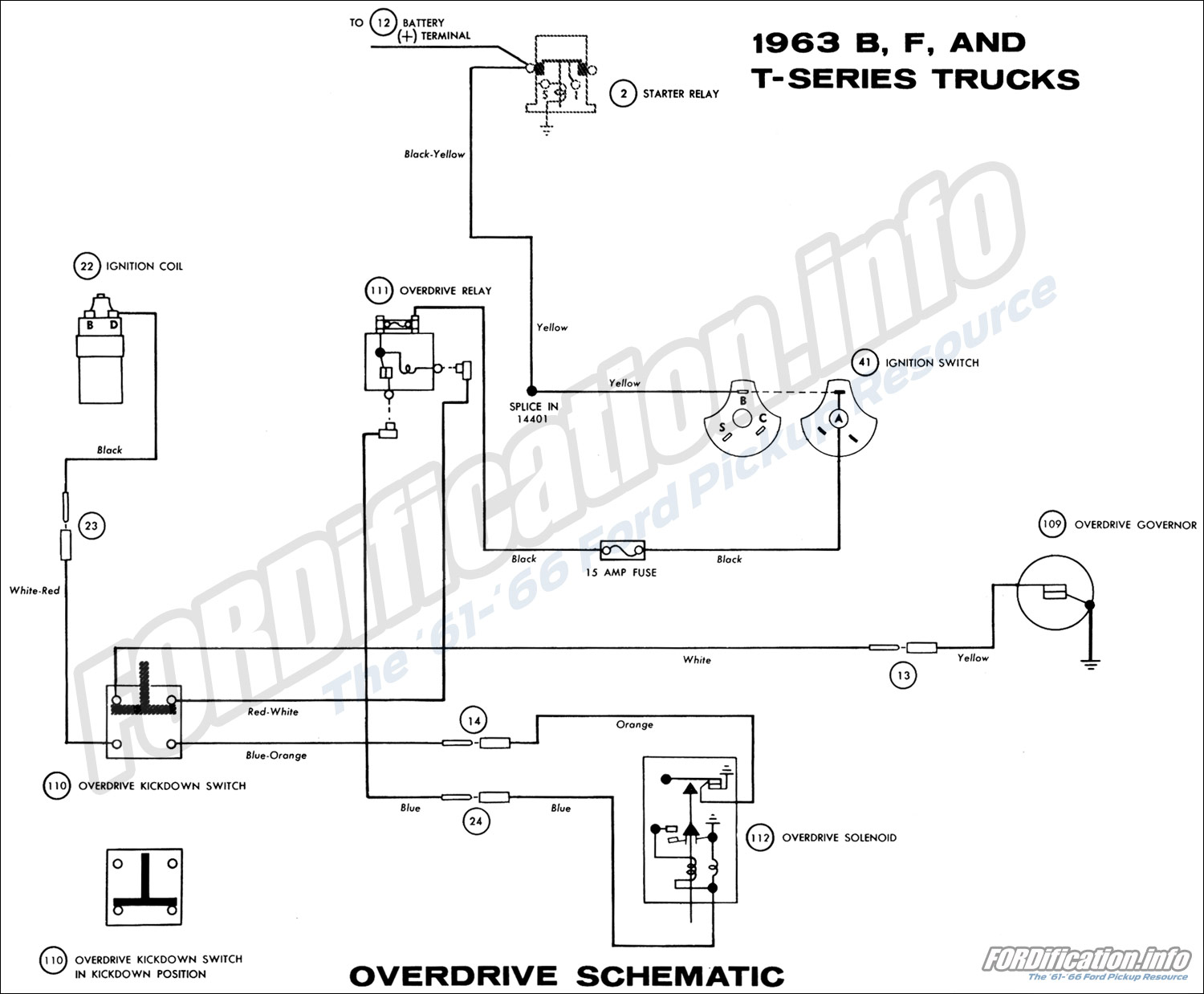 1963 Ford Truck Wiring Diagrams - FORDification.info - The '61-'66 Ford